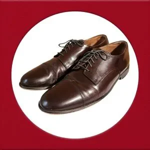 Bostonian | Shoes | Men Vintage Leather Burgundy Cap Toe  display picture 1